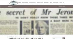 Desktop Screenshot of jeromekjerome.com